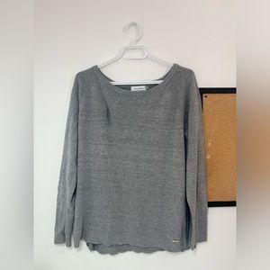 Grey Calvin Klein Long sleeves shirt / sweater